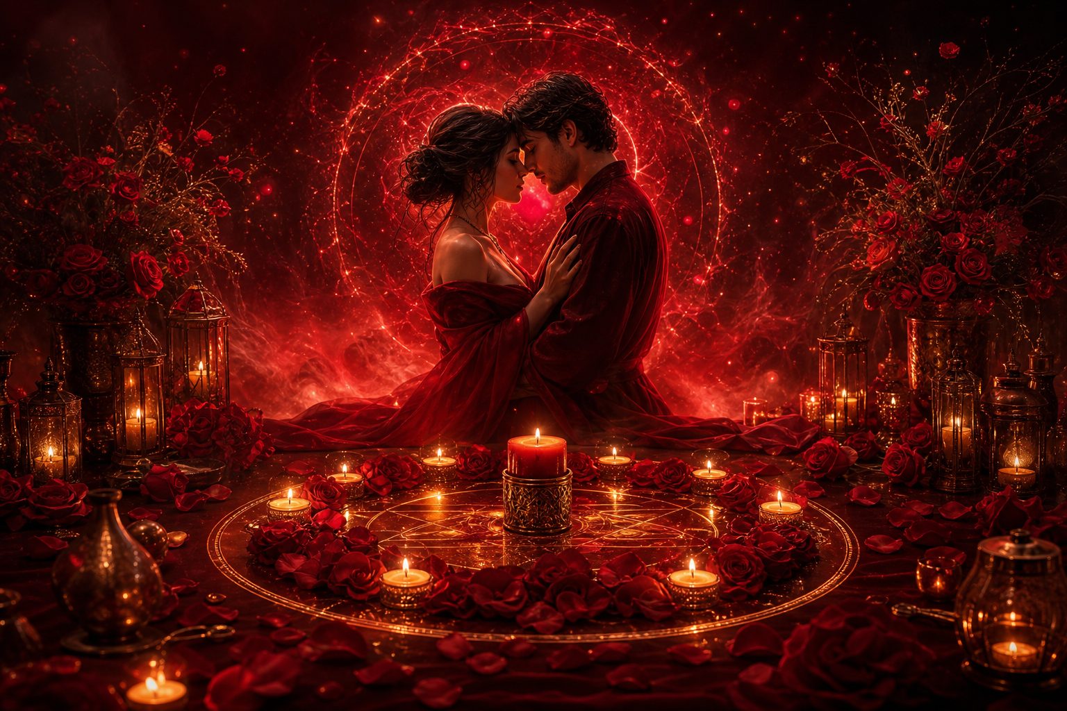 Envoûtement amoureux — attirer l'être aimé