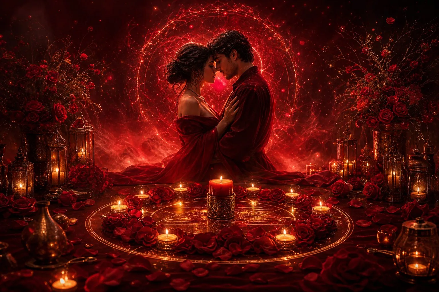 Envoûtement amoureux — attirer l'être aimé